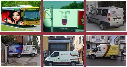 Araç ve Cam Kaplama Tabela