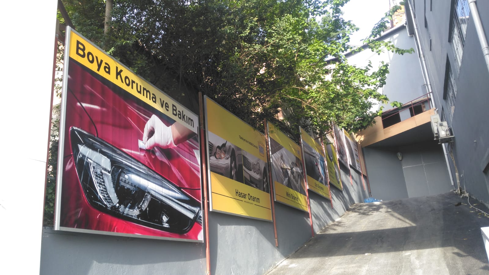 Raket Pano ve Parapet Tabela