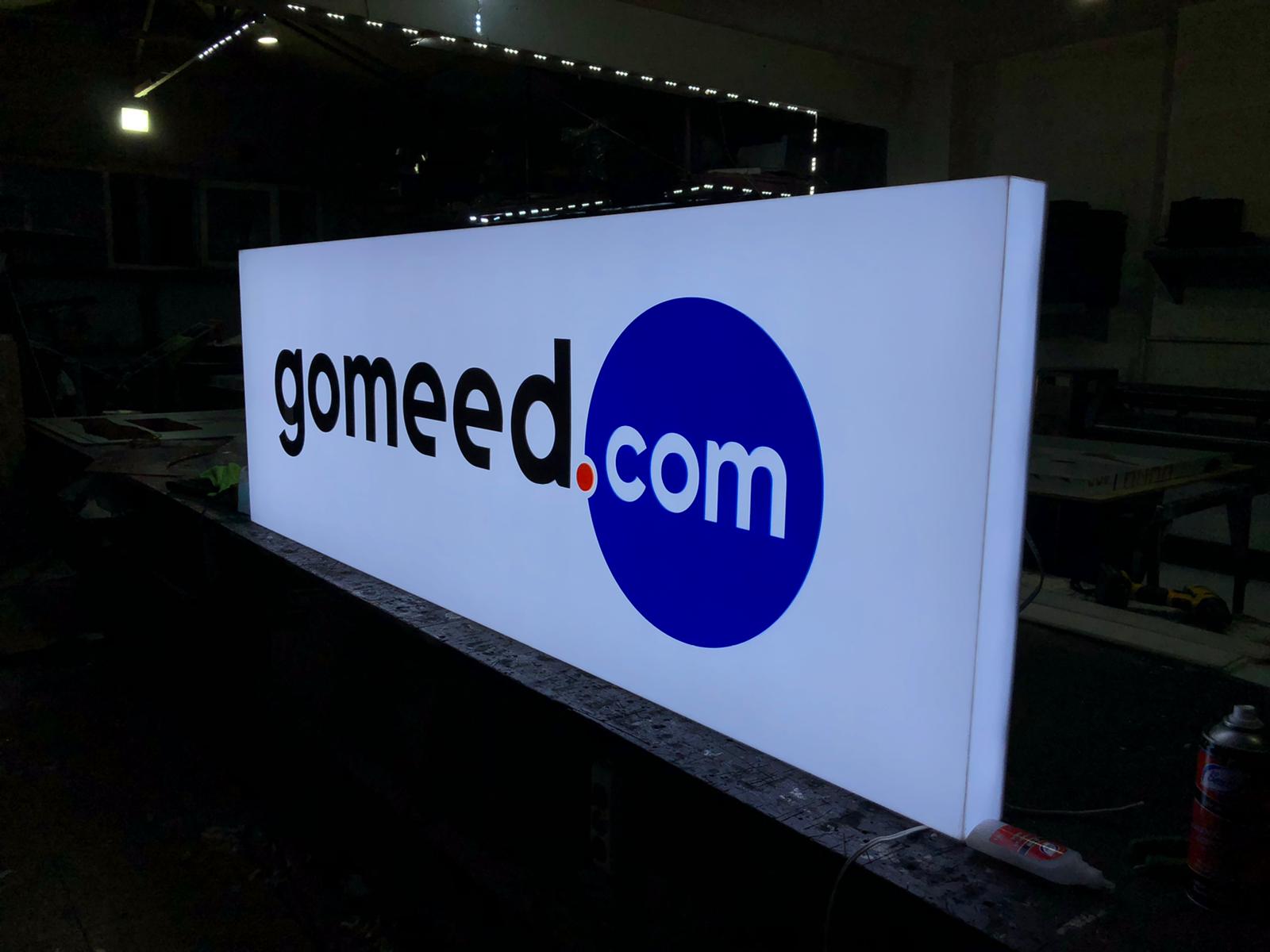 Gomeed  Genel Merkez Çatı Tabelası