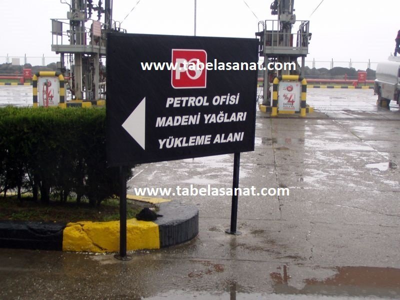 Ayaklı Yönlendirme Bahçe Tabelası