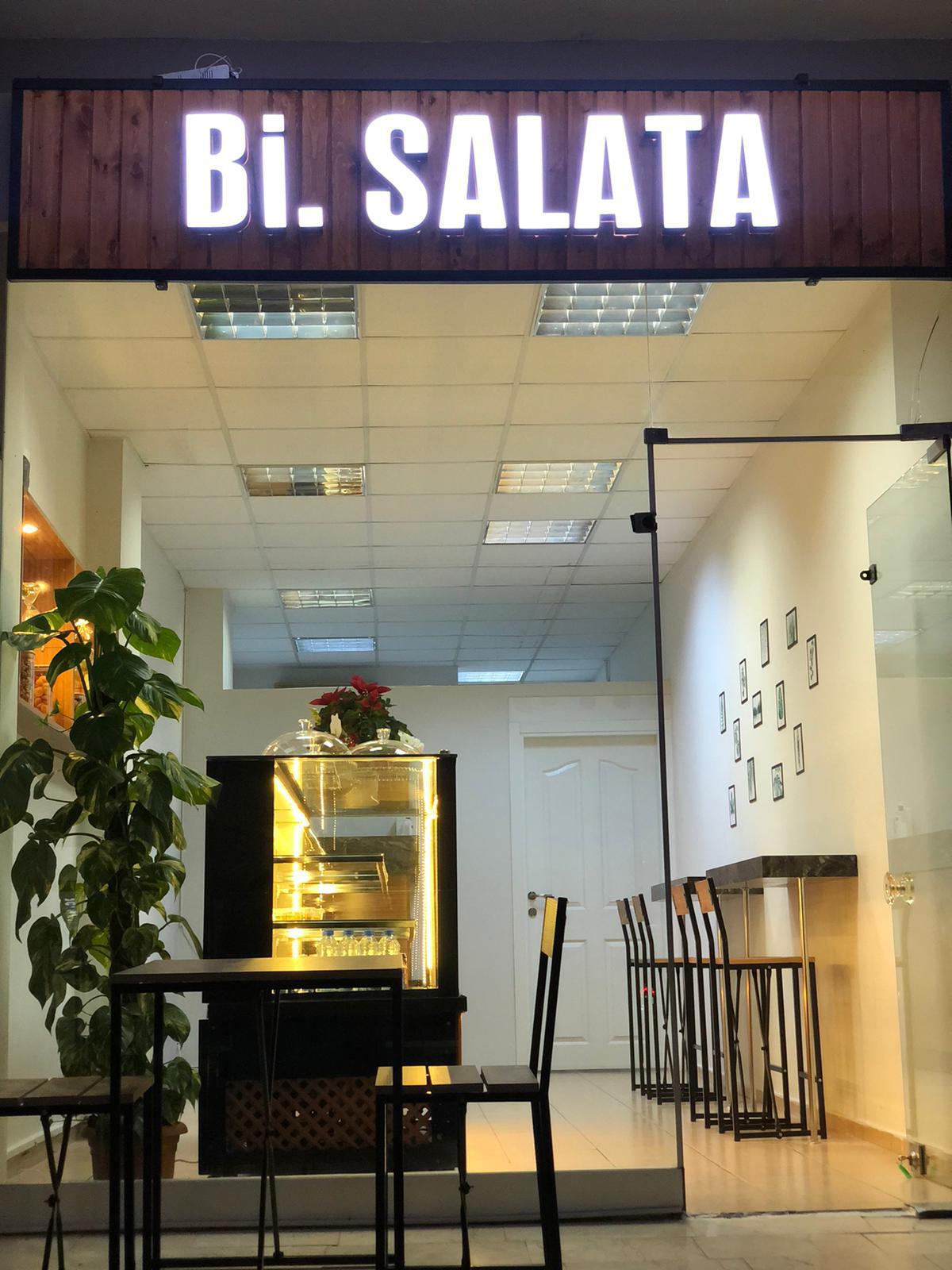 Bi Salata Restaurant Tabelası