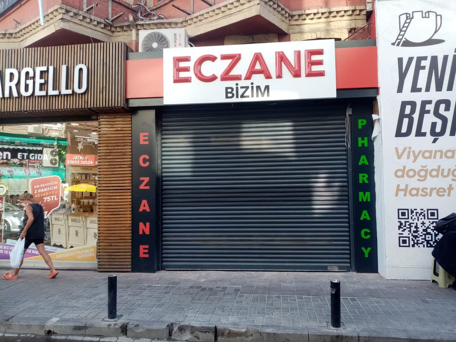 Bizim Eczane Standart Eczane Tabelası