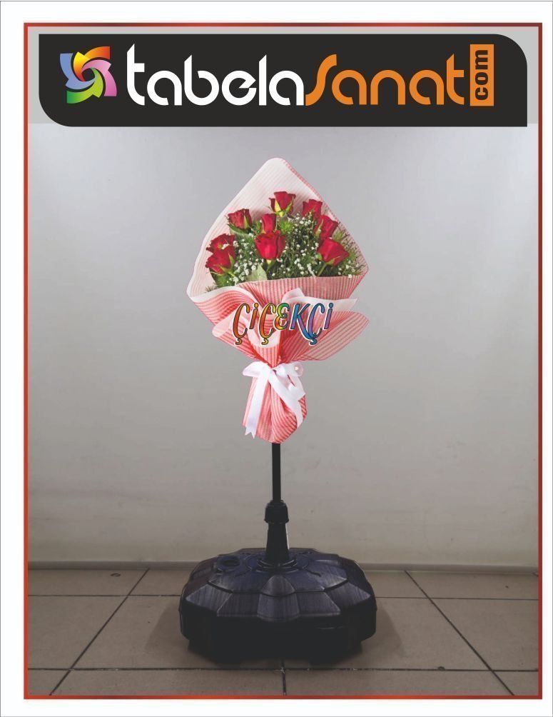 Çiçekçi Reklam Tabelası
