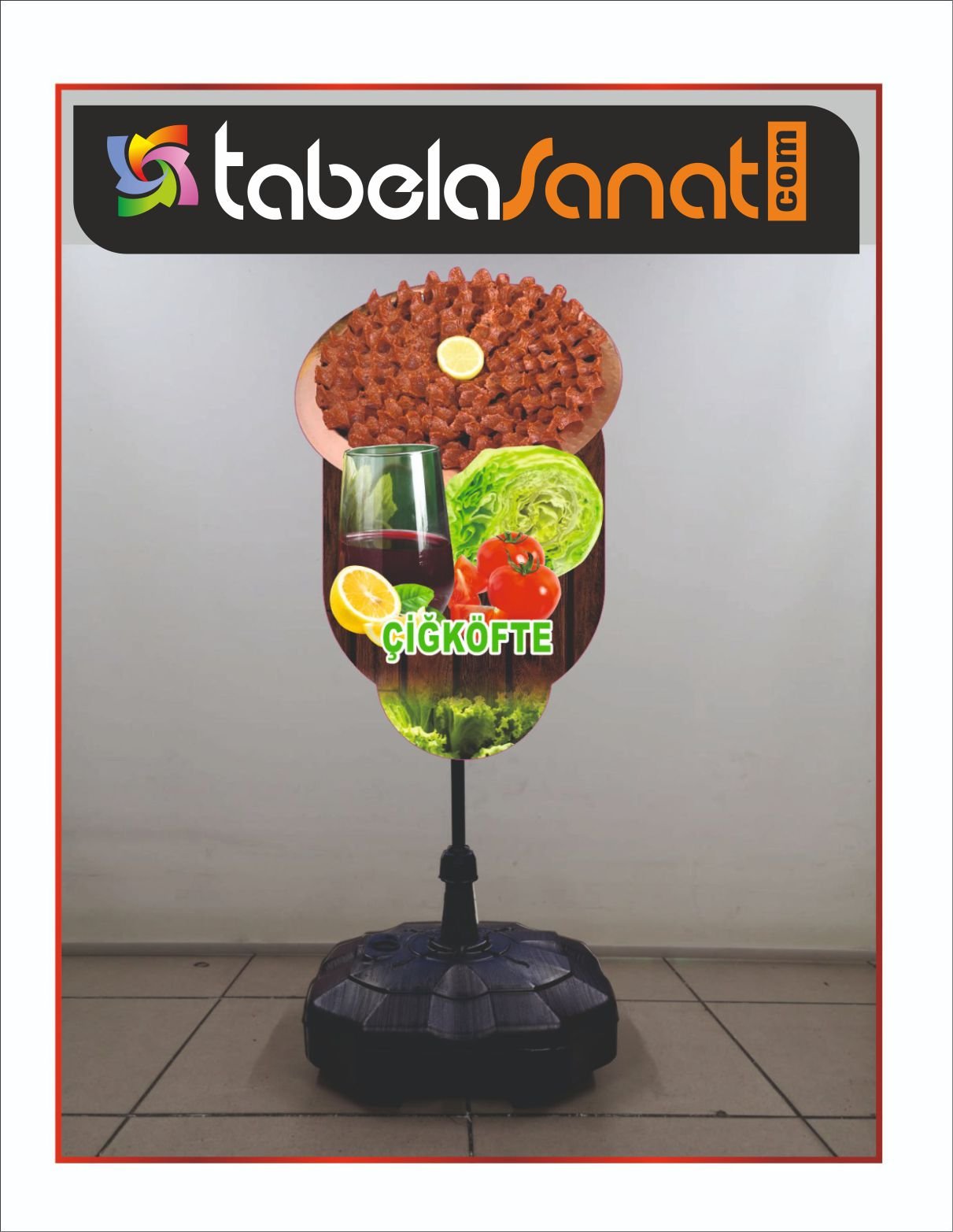 Çiğköfte Tabelaları Modelleri