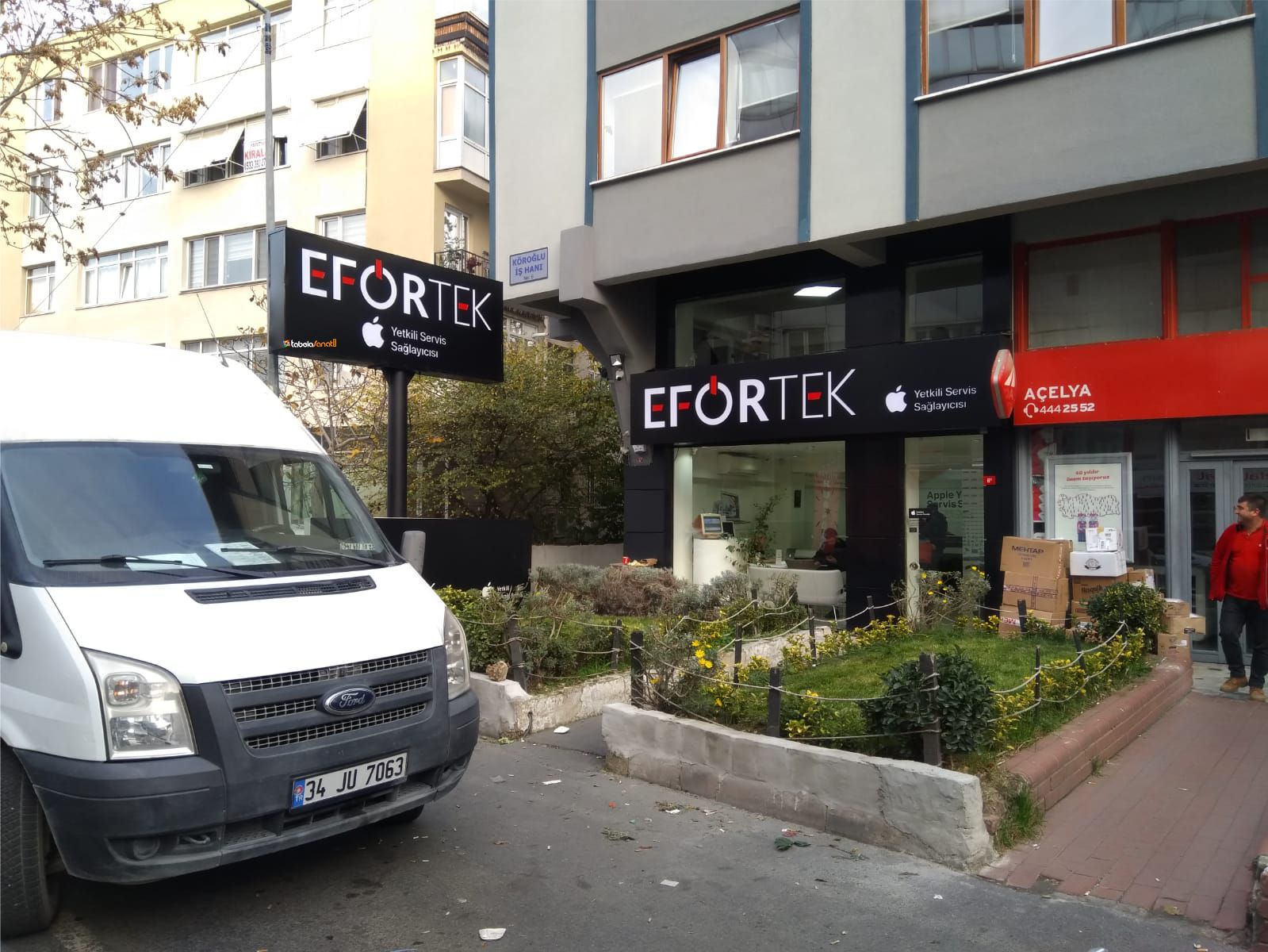 Efortek Led Işıklı Totem Tabela