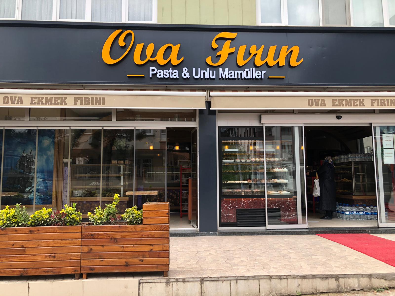 Fırın Cafe Tabelası