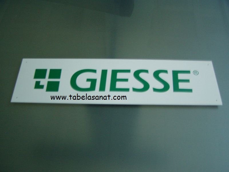 GIESSE KAPI YÖNLENDİRME TABELASI