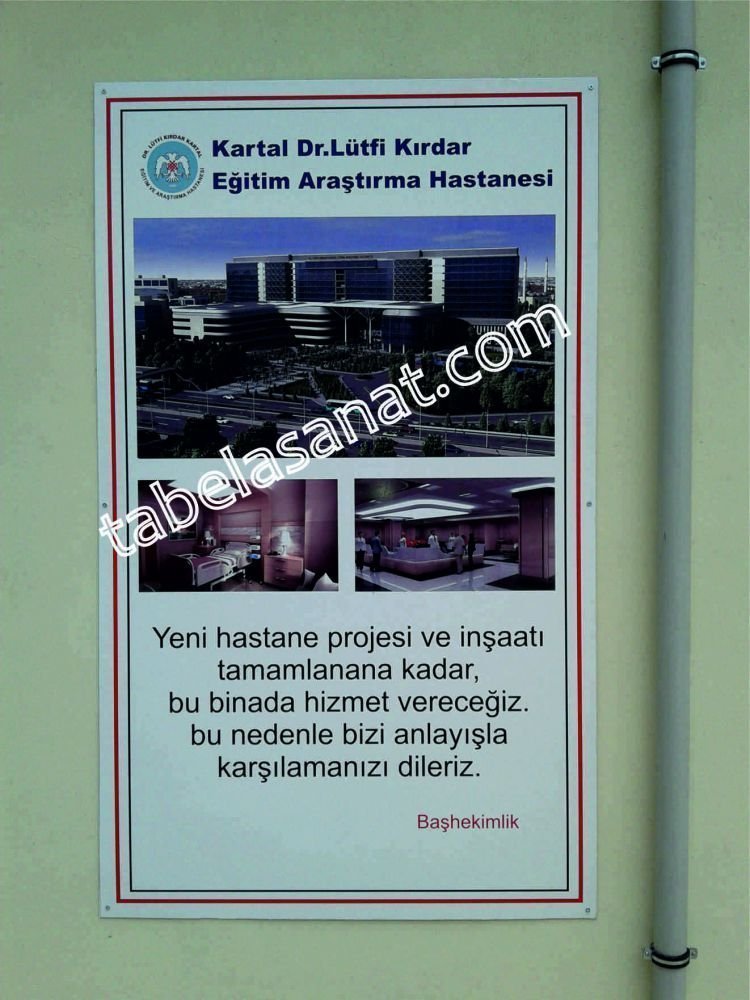HASTANE BİLGİLENDİRME TABELASI
