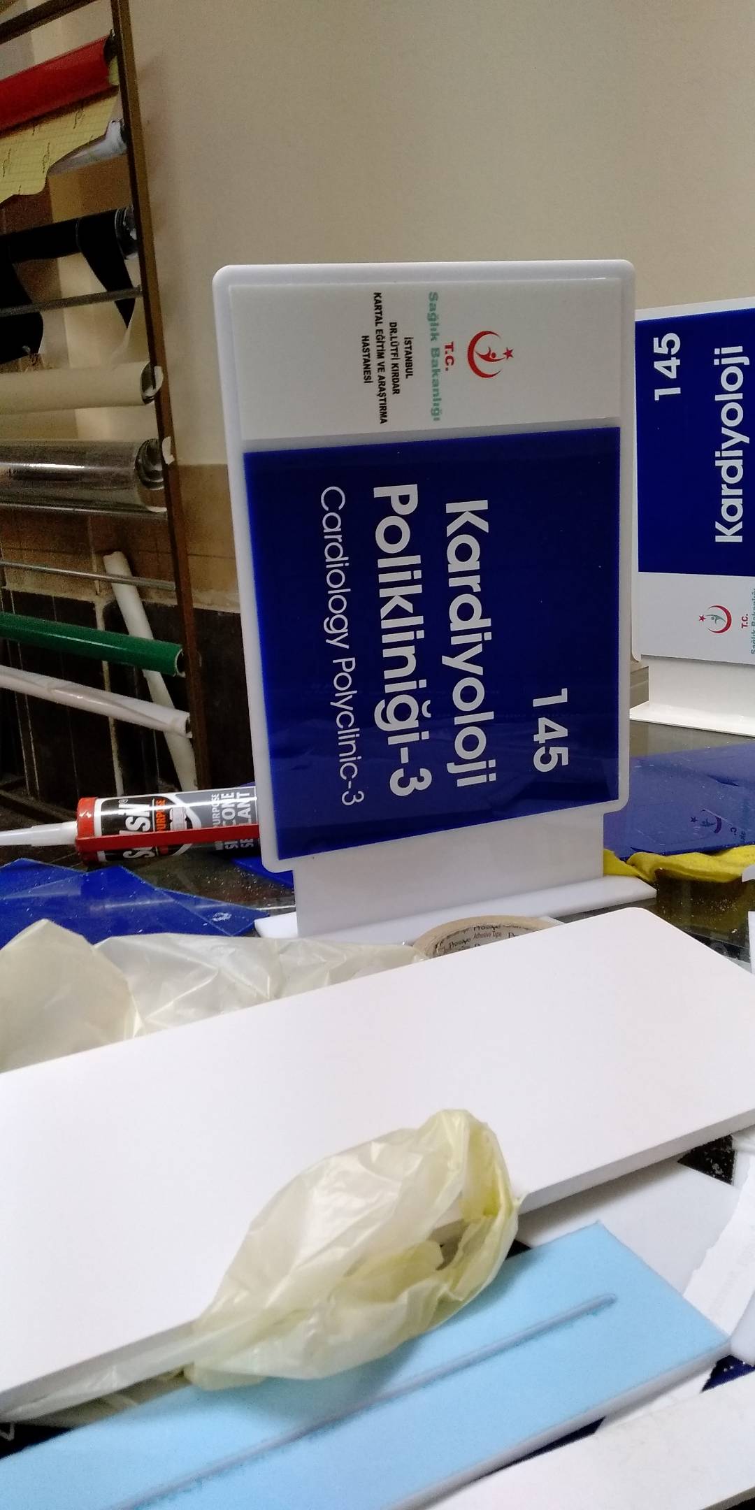 Hastane Yönlendirme Tabelası