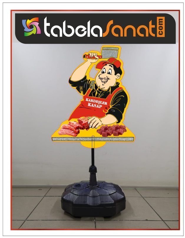Kasap Reklam Tabelası