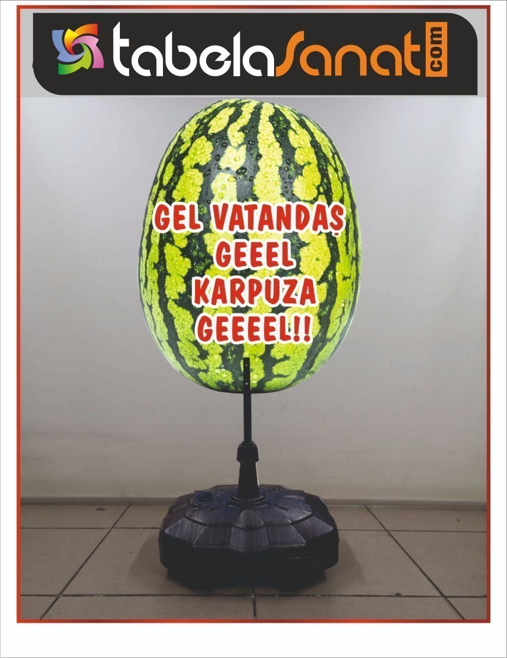 Manav Karpuzcu Tabelası