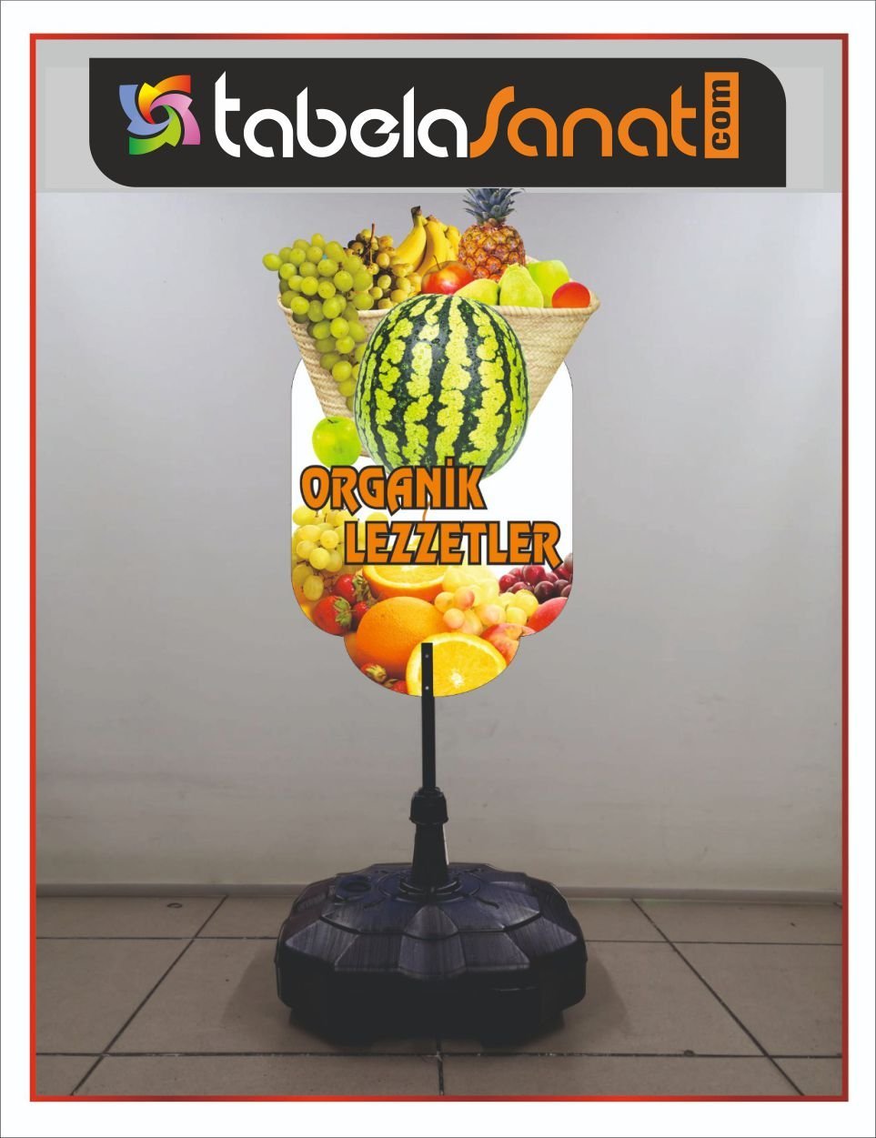 Manav Manavcı Tabelası