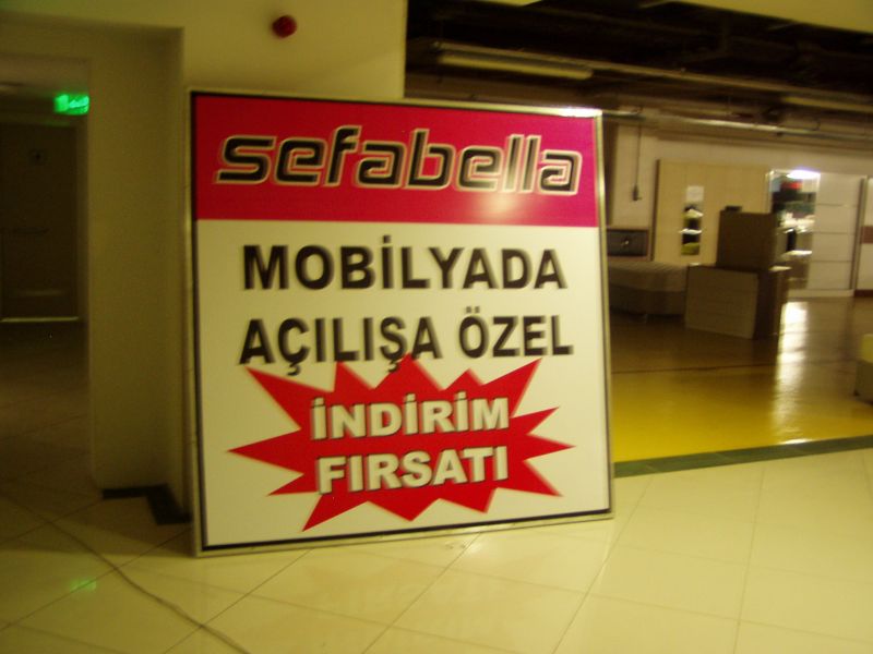 VİNİL TABELA