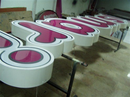 alüminyum file ışıklı kutu harf tabela imalat