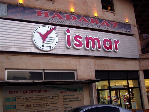 alüminyum file pleksi kutu harf ışıklı tabela