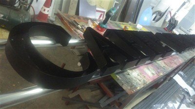 alüminyum kutu harf led ışıklı tabela