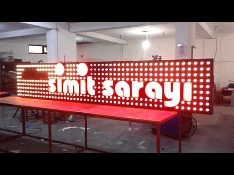 animasyonlu piksel led ışıklı tabela tabelalar görseller