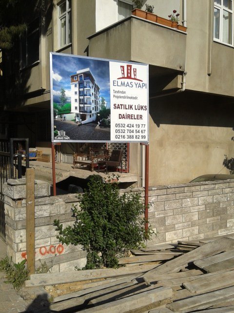 ayaklı vinil germe tabela