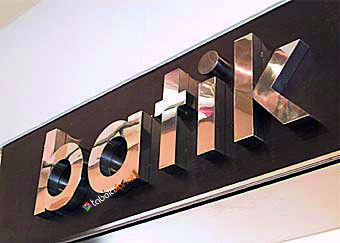 bakır krom paslanmaz kutu harf tabela