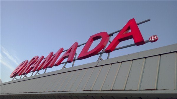 bina çatı kutu harf ışıklı tabela tabelası tabelaları