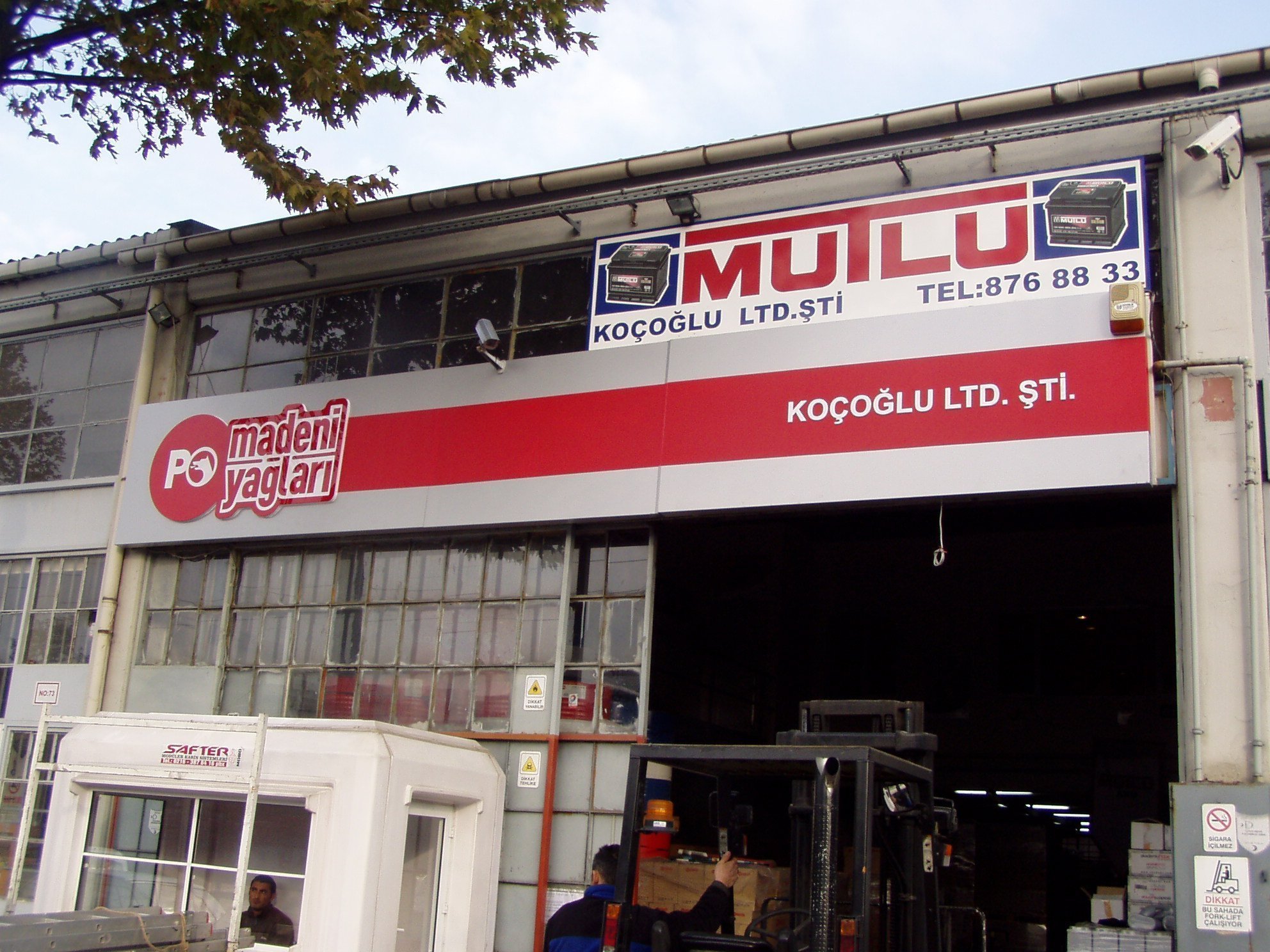 dekupe kutu harf ışıklı tabela