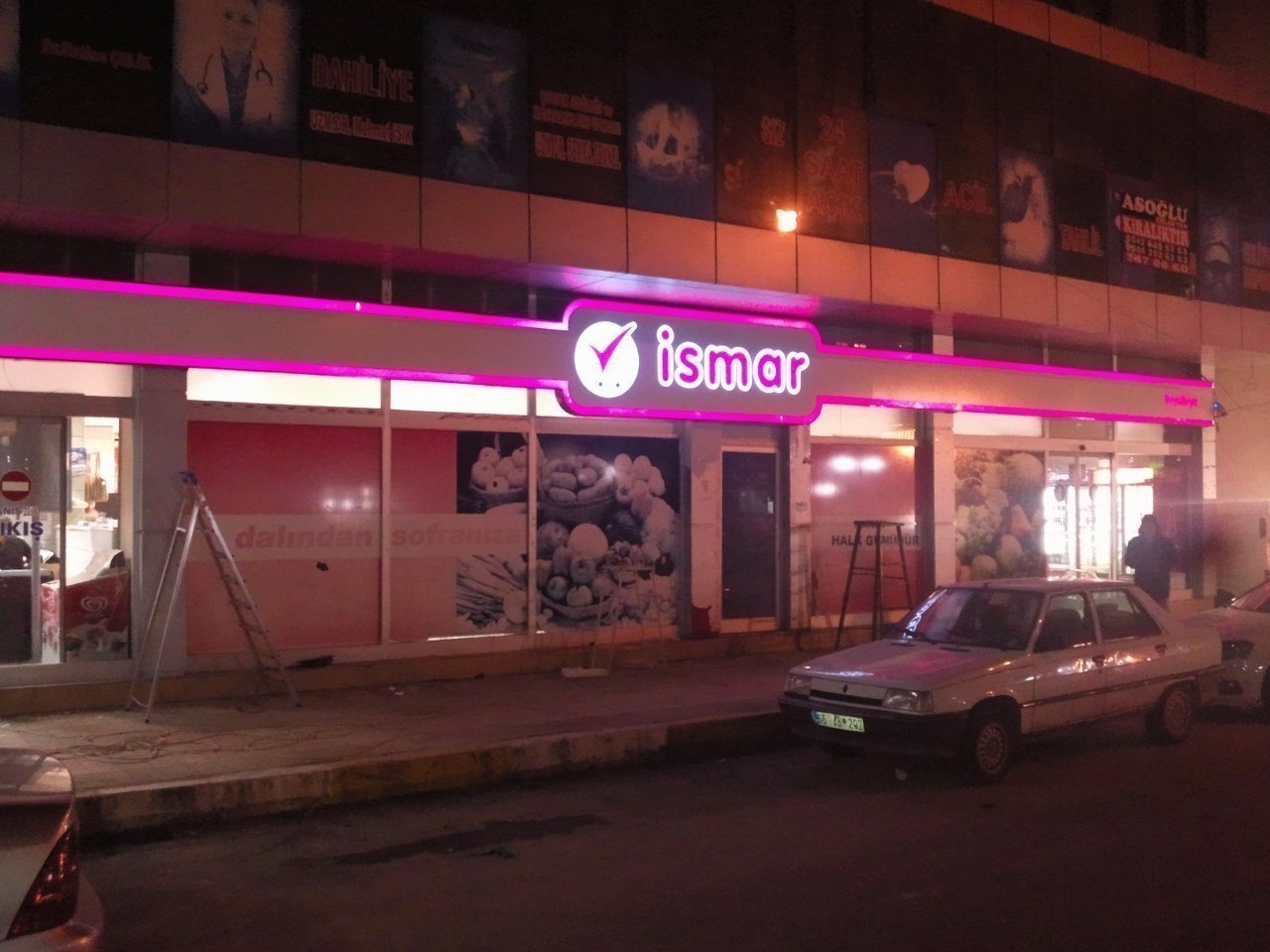 Dekupe Oyma Alüminyum Pleksi Işıklı Tabela
