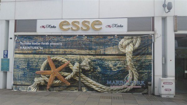 esse gold krom pile led ışıklı kutu harf tabela