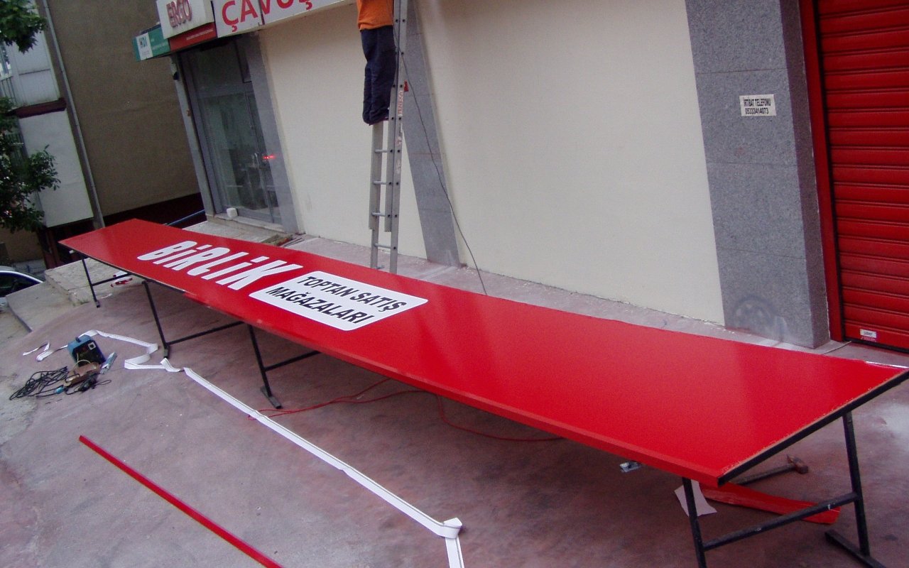 germe vinil tabela imalat görselleri