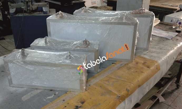 hazır dikdörtgen ışıklı tabela