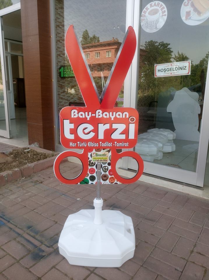 Hazır Terzi Tabela Reklam Dubası