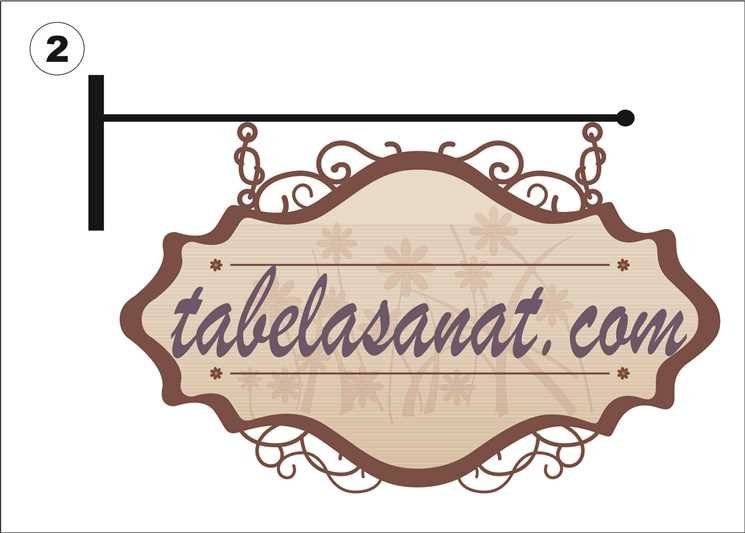 hazır özel tasarım dekoratif tabelalar