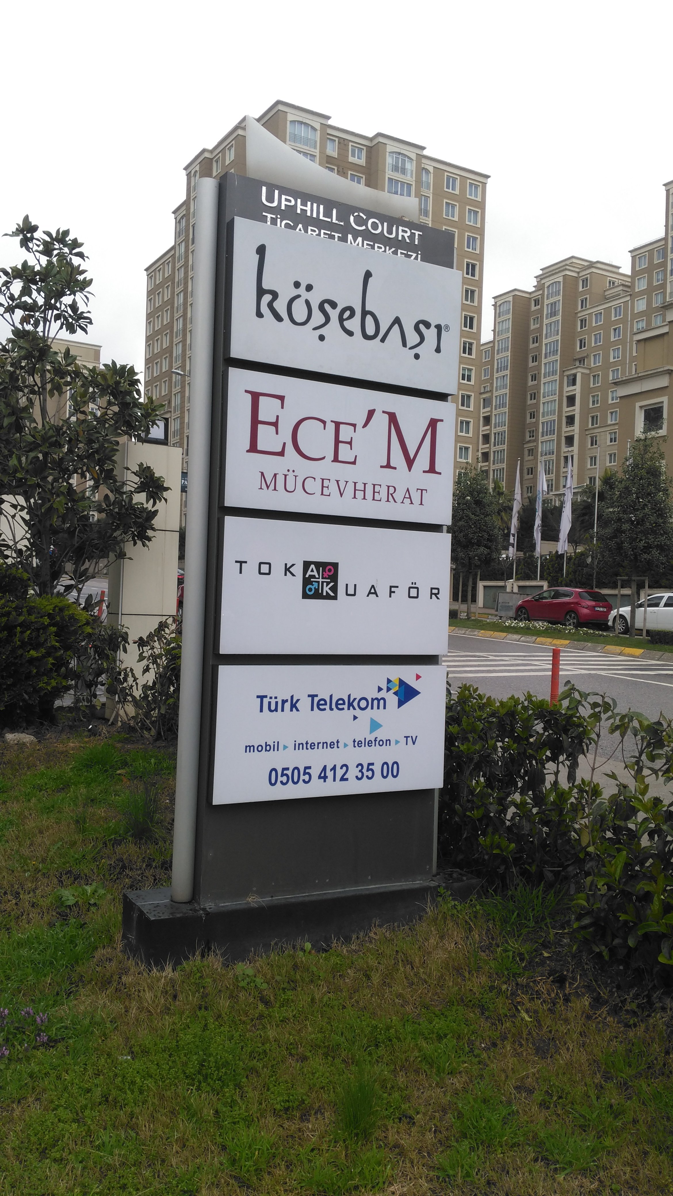 kanopi pilon totem ışıklı tabela tabelalar