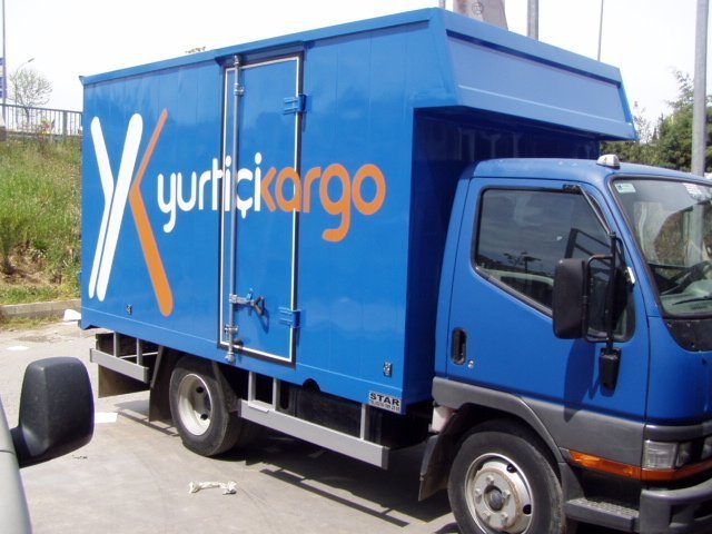 kargo kamyon araç giydirme yazma kaplama