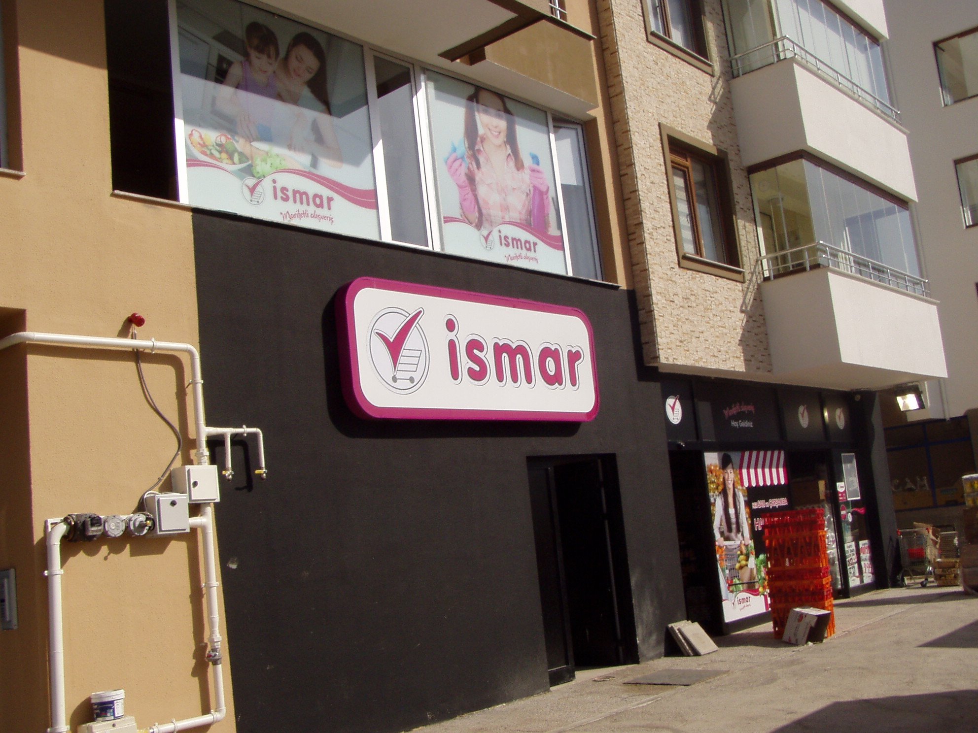 Işıklı Dekupe Oyma Tabela