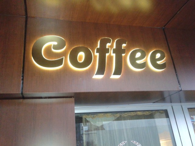 ışıklı kutu harf cafe coffee tabela tabelası