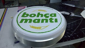 ışıklı pleksi mantıcı tabelası tabela