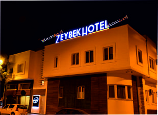 kutu harf çatı led ışıklı tabelası