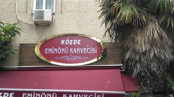 közde kahve cafe led ışıklı tabela tabelası