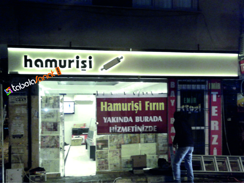 Led Işıklı Pastane Tabelası Tabela