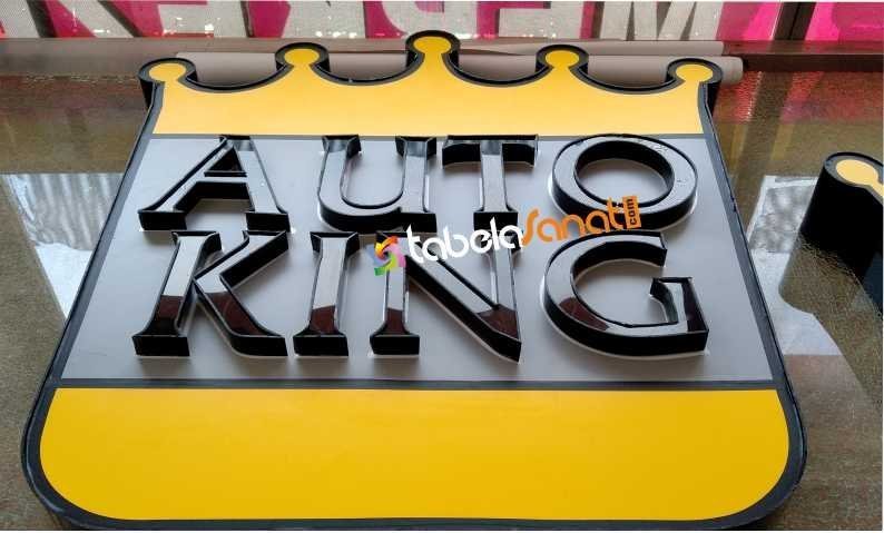 led ışıklı pleksi kutu harf tabela autoking