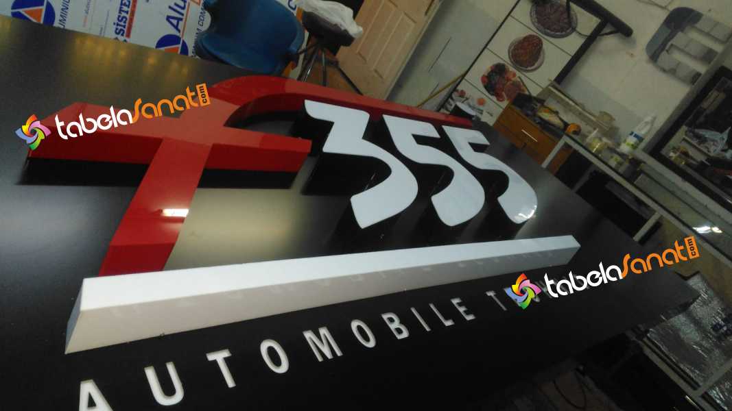 led ışıklı tabela pleksi kutu harf 