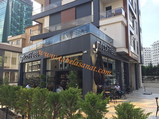 Mi Cafe Kutu Harf Tabela