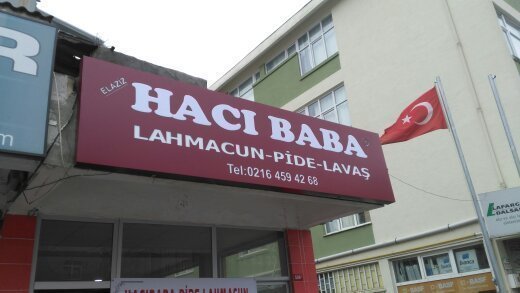 pide lahmacun lavaş dekupe oyma ışıklı tabela