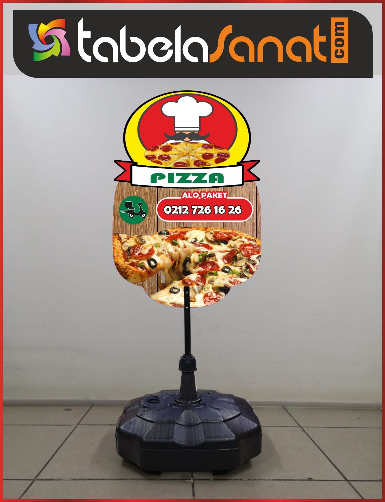 Pizza Tebela Reklam Dubası