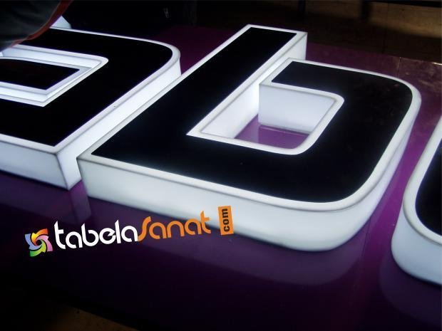 Pleksi Kutu Harf Led Işıklı Tabela Örnekleri