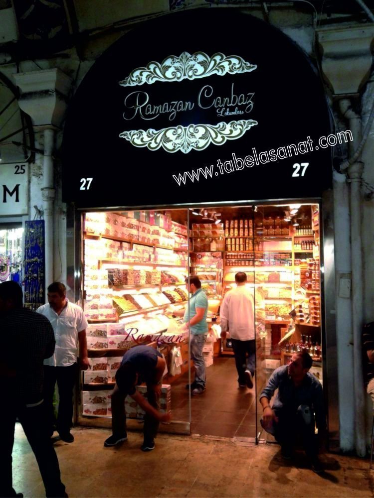 ramazan canbaz alüminyum kutu harf ışıklı tabela