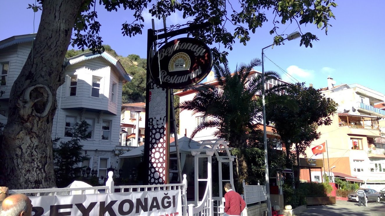 restaurant dekupe oyma ışıklı tabela