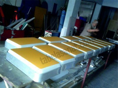 seri ışıklı pleksi hazır tabela