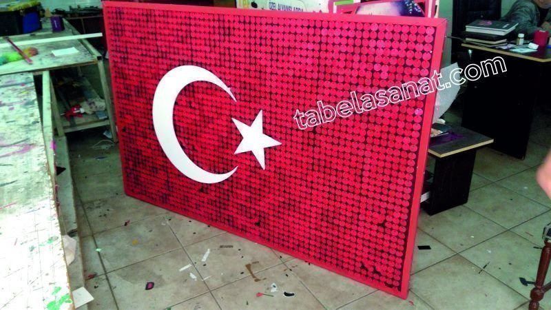 türk bayrağı pullu tabela tabelası tabelalar