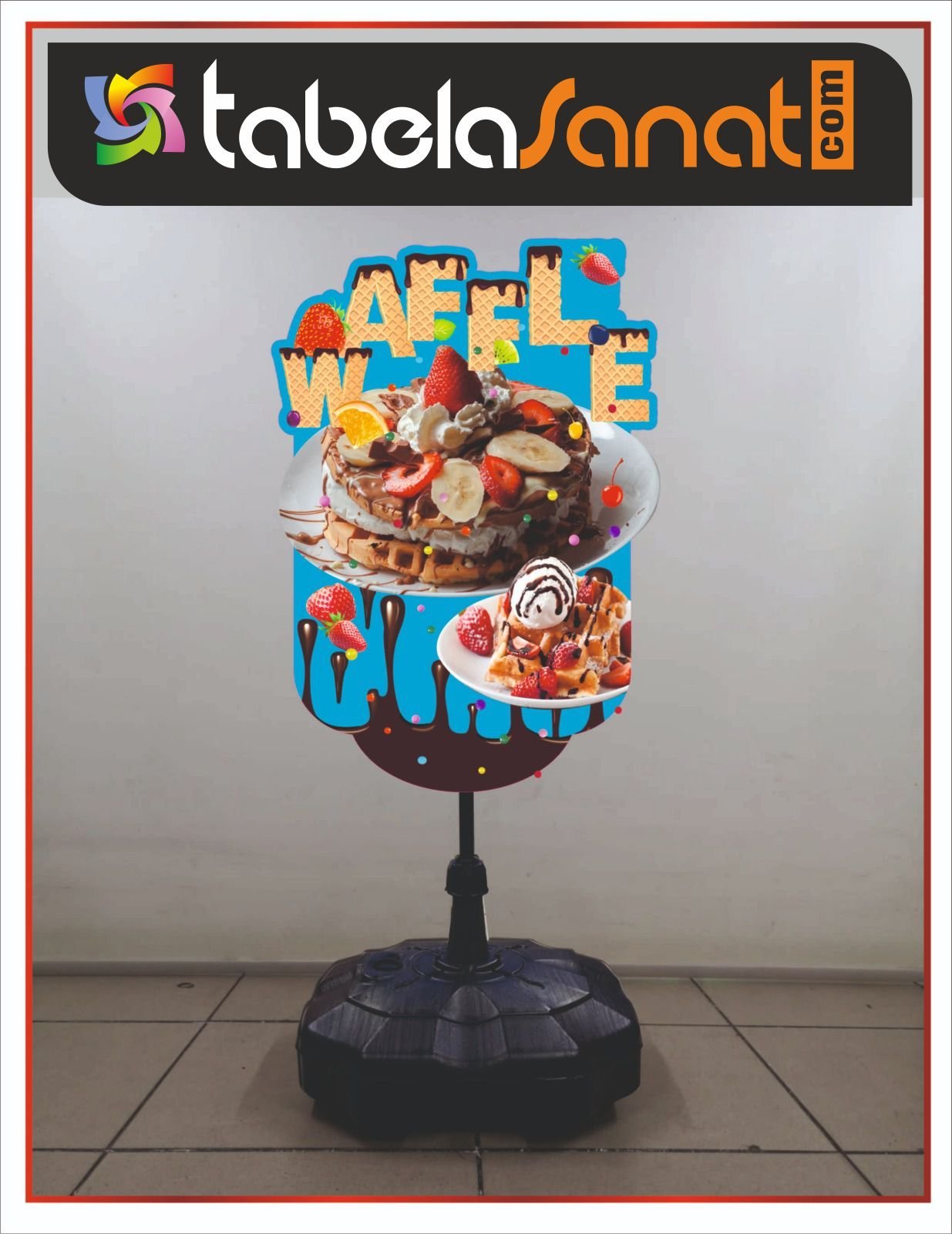 Waffle Reklam Tabela Dubası